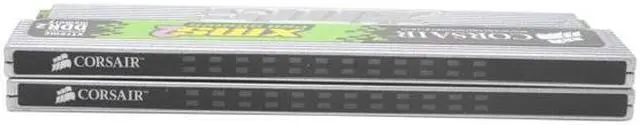 Alt view image 2 of 3 - CORSAIR XMS2 2GB (2 x 1GB) DDR2 800 (PC2 6400) Dual Channel Kit Desktop Memory Model TWIN2X2048-6400C4PRO