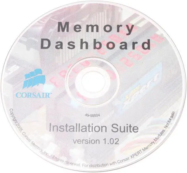 Alt view image 5 of 6 - CORSAIR XMS2 2GB (2 x 1GB) DDR2 800 (PC2 6400) Dual Channel Kit Desktop Memory Model TWIN2XP2048-6400C4