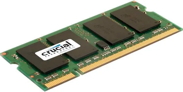 Main image of Crucial 1GB 200-Pin DDR SO-DIMM DDR 400 (PC 3200) Laptop Memory Model CT12864X40B