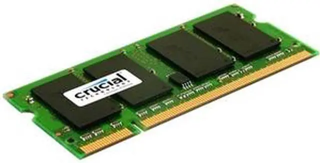 Main image of Crucial 1GB 200-Pin DDR2 SO-DIMM DDR2 533 (PC2 4200) Laptop Memory Model CT12864AC53E - OEM