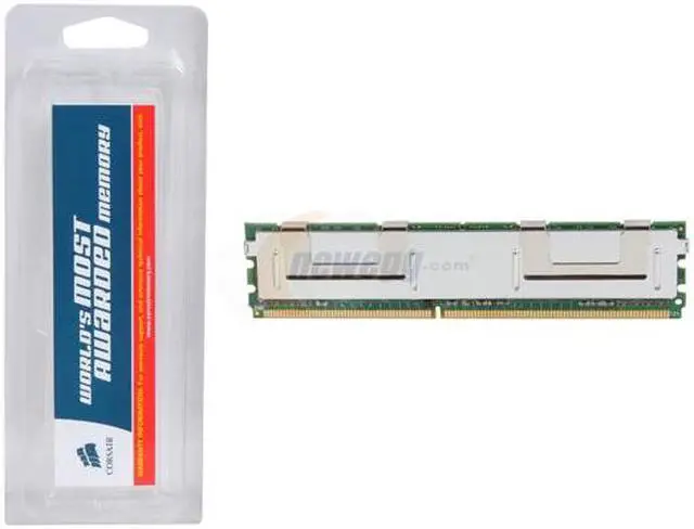 Alt view image 3 of 3 - CORSAIR 2GB ECC Fully Buffered DDR2 667 (PC2 5300) Server Memory Model CM72FB2048-667/SD G