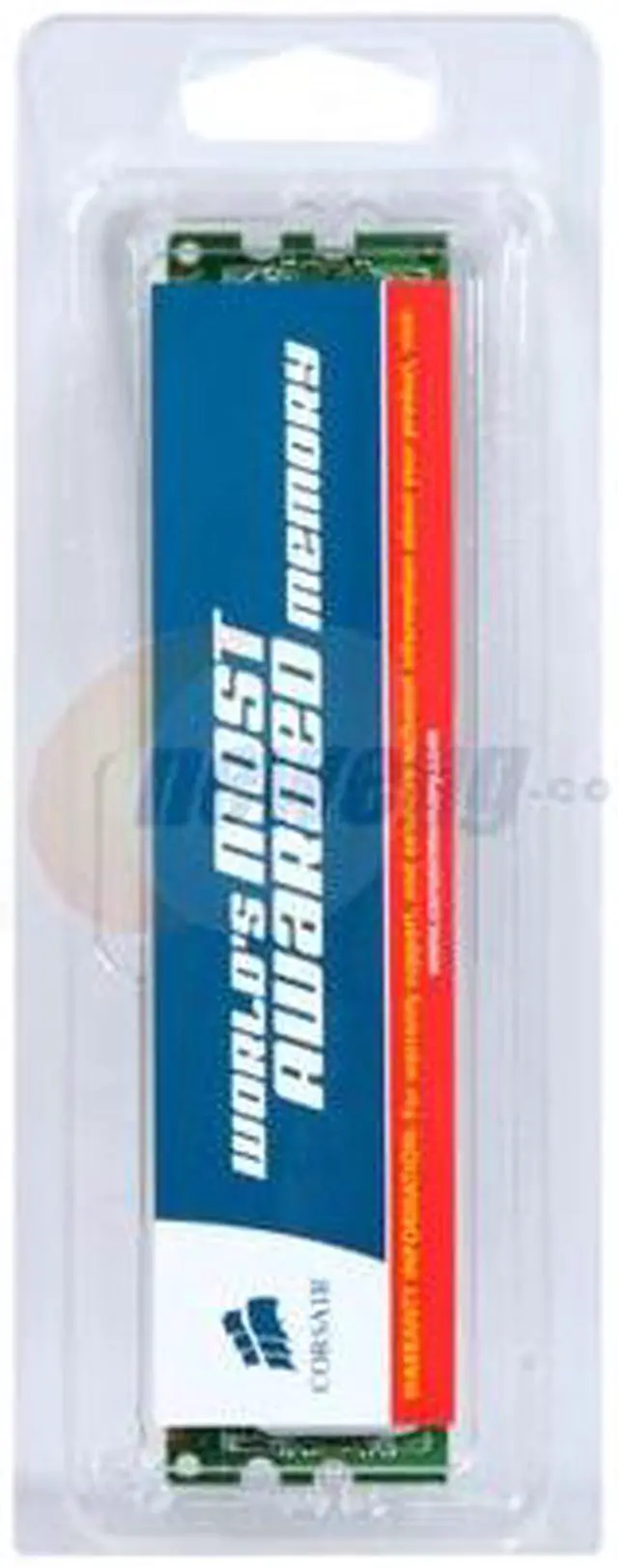 Alt view image 3 of 3 - CORSAIR 2GB ECC Registered DDR2 667 (PC2 5300) Server Memory Model CM72DD2048R-667