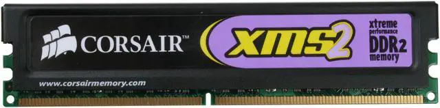 Alt view image 3 of 4 - CORSAIR XMS2 1GB DDR2 1066 (PC2 8500) Desktop Memory Model CM2X1024-8500C5