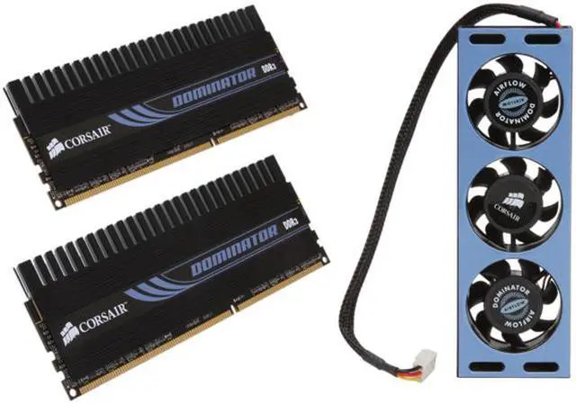 Main image of CORSAIR DOMINATOR 4GB (2 x 2GB) DDR3 2000 (PC3 16000) Dual Channel Kit Desktop Memory Model TW3X4G2000C9DF
