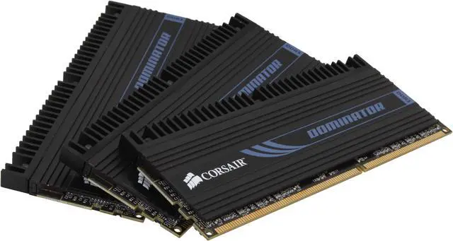 Main image of CORSAIR DOMINATOR 6GB (3 x 2GB) DDR3 1866 (PC3 15000) Triple Channel Kit Desktop Memory Model TR3X6G1866C9DF