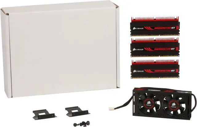 Alt view image 6 of 6 - CORSAIR Dominator GT 6GB (3 x 2GB) DDR3 2000 (PC3 16000) Triple Channel Kit Desktop Memory Model TR3X6G2000C8GTF G
