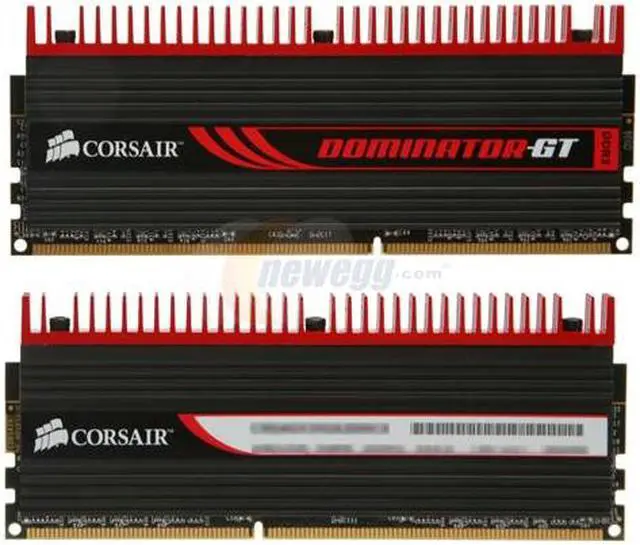 Alt view image 3 of 5 - CORSAIR DOMINATOR GT 4GB (2 x 2GB) DDR3 2000 (PC3 16000) Desktop Memory Model CMG4GX3M2A2000C8