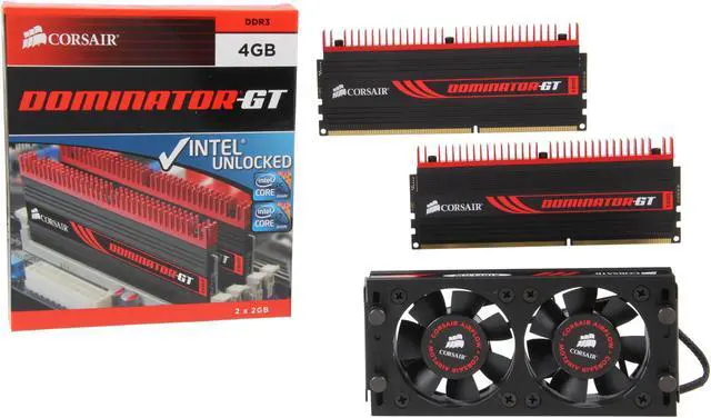 Alt view image 5 of 6 - CORSAIR DOMINATOR GT 4GB (2 x 2GB) DDR3 1866 Desktop Memory Model CMT4GX3M2A1866C9