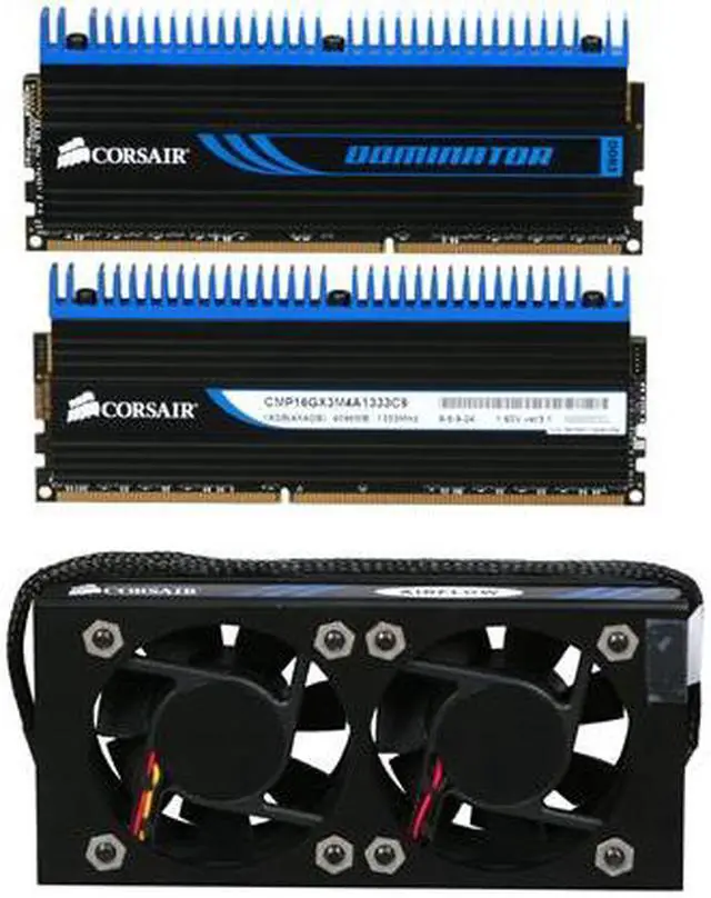 Alt view image 2 of 4 - CORSAIR DOMINATOR 16GB (4 x 4GB) DDR3 1333 Desktop Memory Model CMP16GX3M4A1333C9