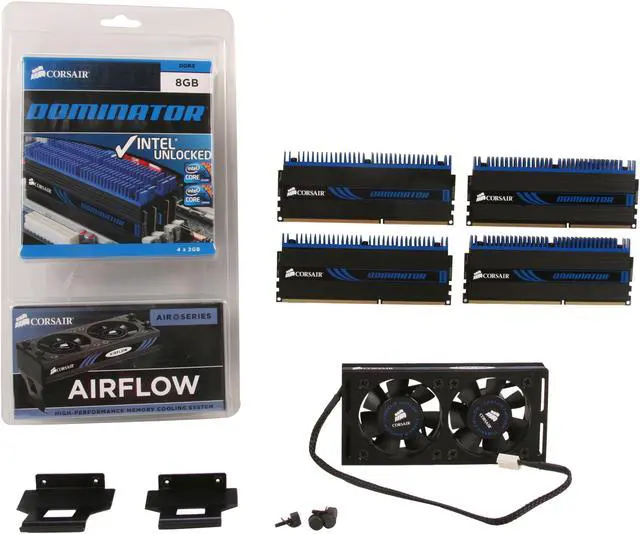 Alt view image 5 of 5 - CORSAIR DOMINATOR 8GB (4 x 2GB) DDR3 1600 (PC3 12800) Desktop Memory Model CMP8GX3M4A1600C8