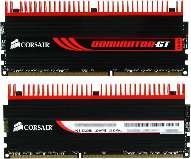 Alt view image 2 of 3 - CORSAIR DOMINATOR GT 4GB (2 x 2GB) DDR3 2133 Desktop Memory Model CMT4GX3M2A2133C9