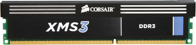 Main image of CORSAIR XMS3 4GB DDR3 1600 Desktop Memory Model CMX4GX3M1A1600C9