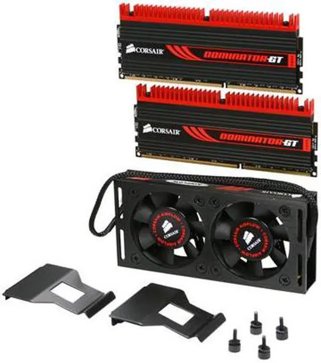Alt view image 3 of 4 - CORSAIR DOMINATOR GT 8GB (2 x 4GB) DDR3 2000 (PC3 16000) Desktop Memory with Airflow Fan Model CMT8GX3M2A2000C9