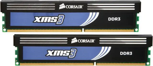 Main image of CORSAIR XMS 4GB (2 x 2GB) DDR3 2000 (PC3 16000) Desktop Memory Model CMX4GX3M2B2000C9