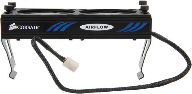 Alt view image 4 of 6 - CORSAIR DOMINATOR 24GB (6 x 4GB) DDR3 1333 (PC3 10600) Desktop Memory with DHX Pro Connector and Airflow II Fan Model CMP24GX3M6A1333C9