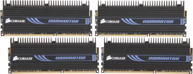 Main image of CORSAIR DOMINATOR 8GB (4 x 2GB) DDR3 1333 Desktop Memory Model CMP8GX3M4A1333C9