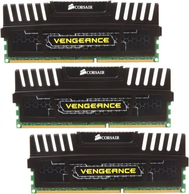 Main image of CORSAIR Vengeance 6GB (3 x 2GB) DDR3 1600 Desktop Memory Model CMZ6GX3M3A1600C9