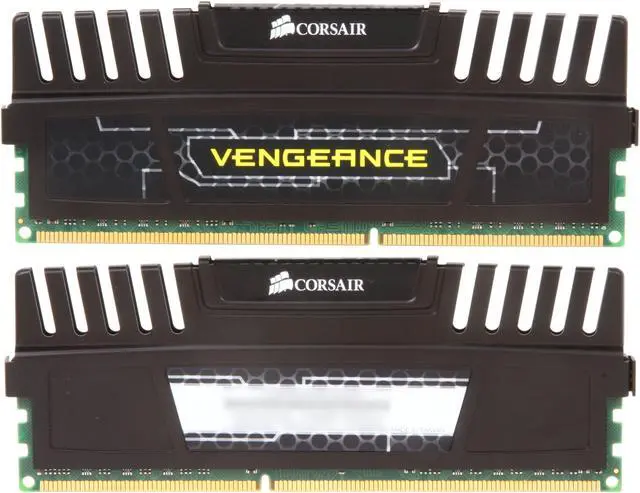 Alt view image 2 of 3 - CORSAIR Vengeance 6GB (3 x 2GB) DDR3 1600 Desktop Memory Model CMZ6GX3M3A1600C9