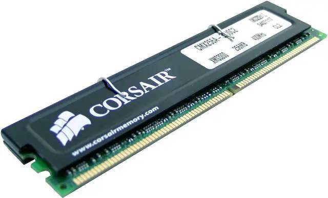 Main image of CORSAIR XMS 256MB DDR 400 (PC 3200) Desktop Memory Model CMX256A-3200C2