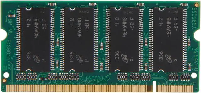 Alt view image 2 of 3 - Crucial 512MB 200-Pin DDR SO-DIMM DDR 333 (PC 2700) Laptop Memory Model CT6464X335 - OEM