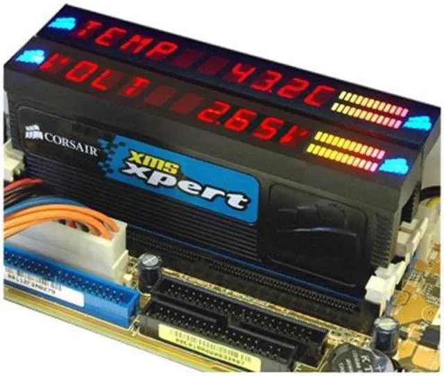 Main image of CORSAIR XMS 1GB (2 x 512MB) DDR 400 (PC 3200) Dual Channel Kit Desktop Memory Model TWINXP1024-3200XL