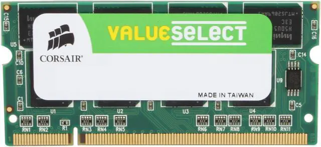 Main image of CORSAIR 1GB 200-Pin DDR SO-DIMM DDR 400 (PC 3200) Laptop Memory Model VS1GSDS400