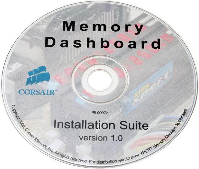 Alt view image 2 of 3 - CORSAIR XMS 512MB DDR 400 (PC 3200) Desktop Memory Model CMXP512-3200C2