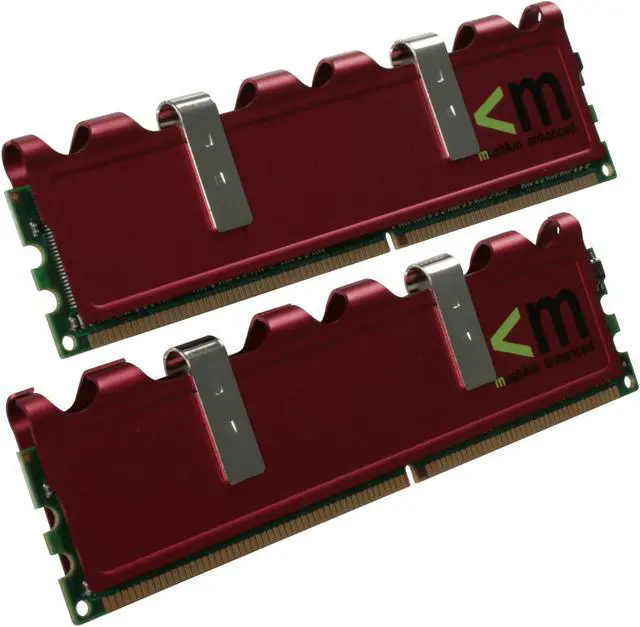 Main image of Mushkin Enhanced Redline 2GB (2 x 1GB) DDR 500 (PC 4000) Dual Channel Kit Desktop Memory Model 991493