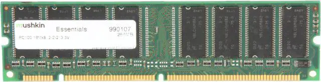 Main image of Mushkin Enhanced Essentials 256MB PC 100 System Memory Model 990107