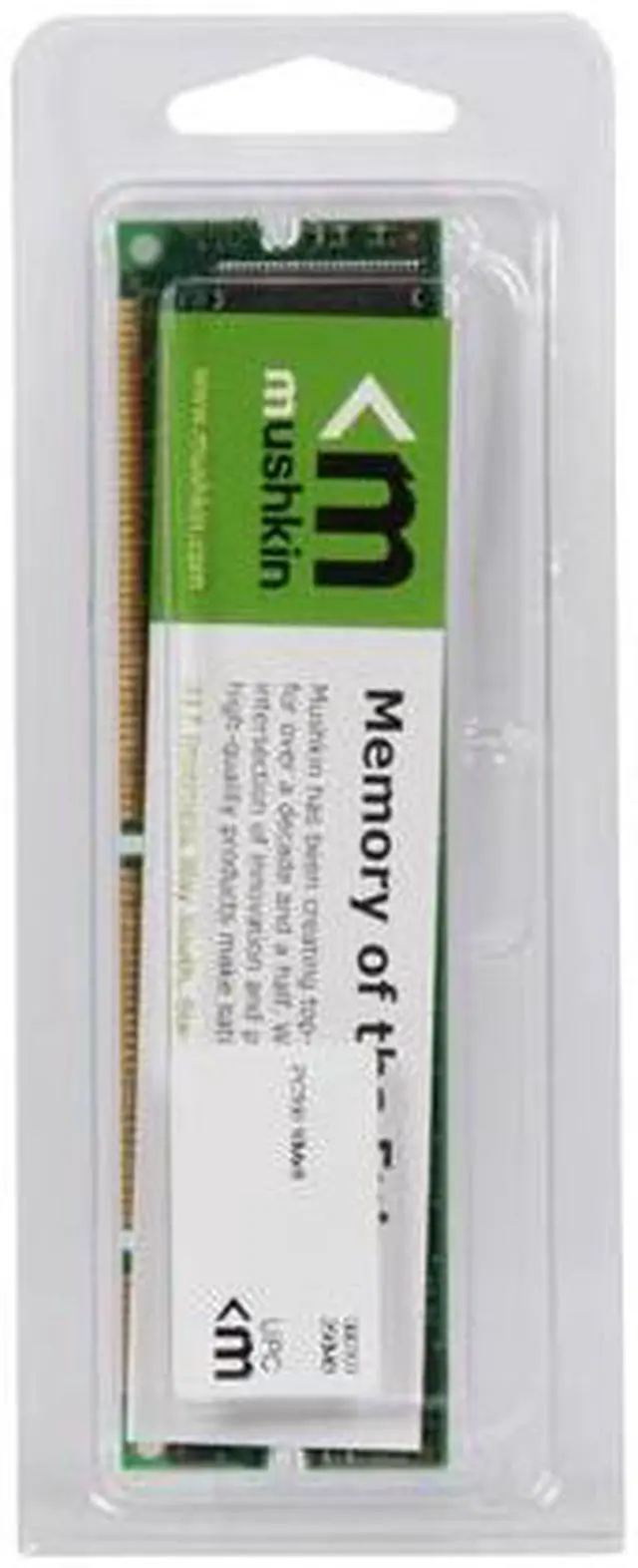 Alt view image 3 of 3 - Mushkin Enhanced Essentials 256MB PC 100 System Memory Model 990107