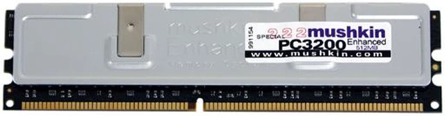 Mushkin Enhanced 512MB DDR 400 (PC 3200) System Memory Model 991154 ...