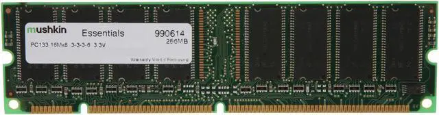 Main image of Mushkin Enhanced Essentials 256MB PC 133 Desktop Memory Model 990614