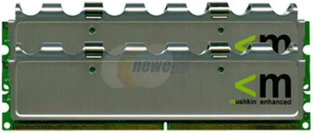Main image of mushkin Enhanced Performance 2GB (2 x 1GB) 240-Pin DDR2 SDRAM Unbuffered DDR2 667 (PC2 5300) Dual Channel kit System Memory