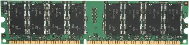 Alt view image 2 of 3 - Crucial 1GB DDR 400 (PC 3200) Desktop Memory Model CT12864Z40B
