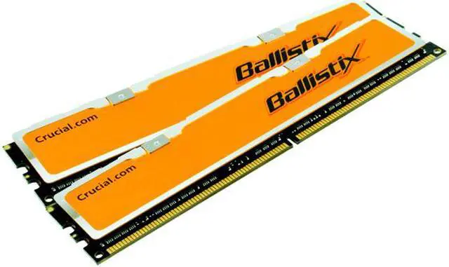 Main image of Crucial Ballistix 2GB (2 x 1GB) DDR 500 (PC 4000) Dual Channel Kit Desktop Memory Model BL2KIT12864Z503 - OEM