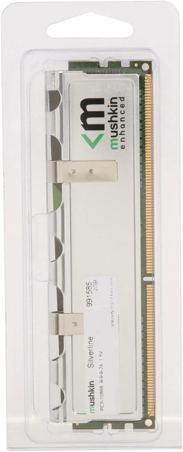 Alt view image 3 of 3 - Mushkin Enhanced Silverline 2GB DDR3 1333 (PC3 10666) Desktop Memory Model 991585