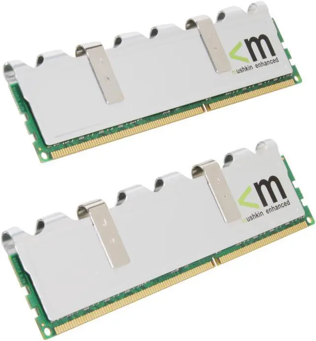 Main image of Mushkin Enhanced Silverline 4GB (2 x 2GB) DDR3 1333 (PC3 10666) Dual Channel Kit Desktop Memory Model 996585