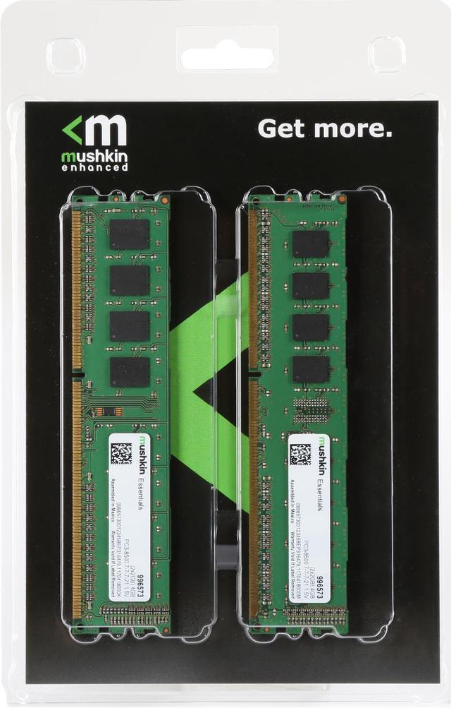 Alt view image 3 of 3 - Mushkin Enhanced 4GB (2 x 2GB) DDR3 1066 (PC3 8500) Dual Channel Kit Desktop Memory Model 996573