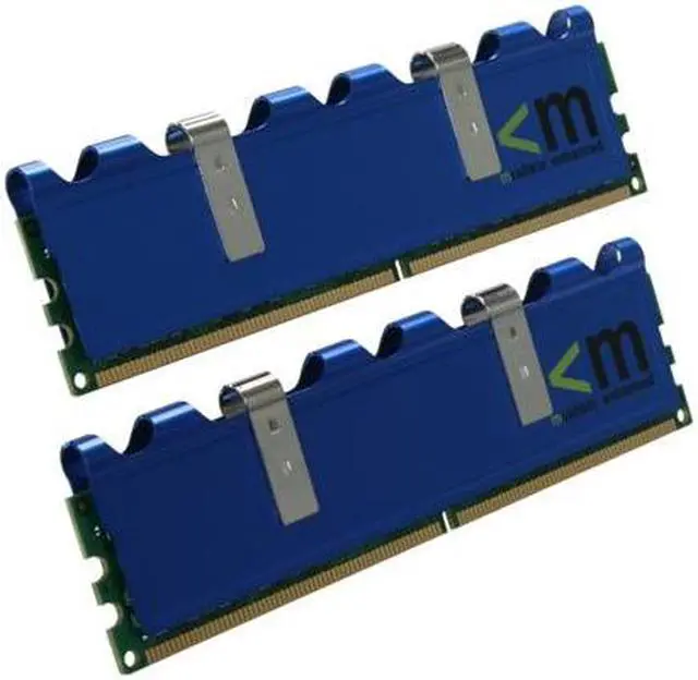 Main image of Mushkin Enhanced Blackline 2GB (2 x 1GB) DDR2 800 (PC2 6400) Dual Channel Kit Desktop Memory Model 996603