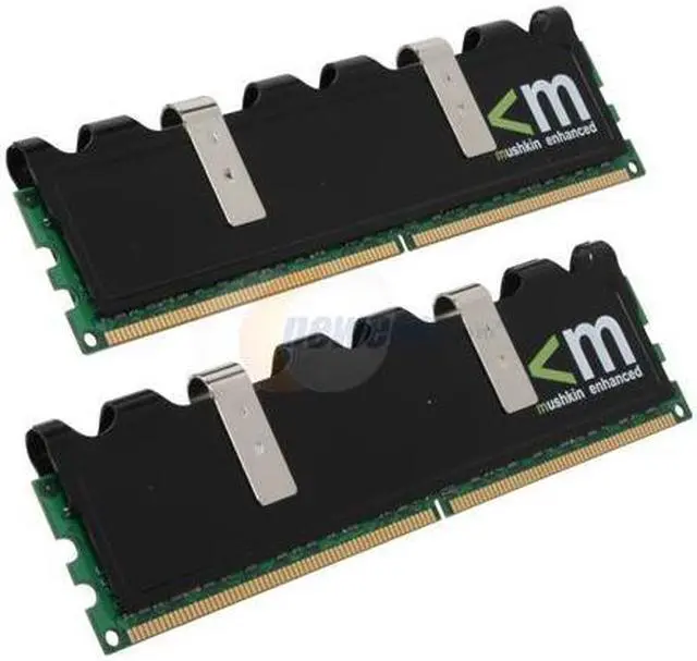 Main image of Mushkin Enhanced 2GB (2 x 1GB) DDR2 1066 (PC2 8500) Dual Channel Kit Desktop Memory Model 996612