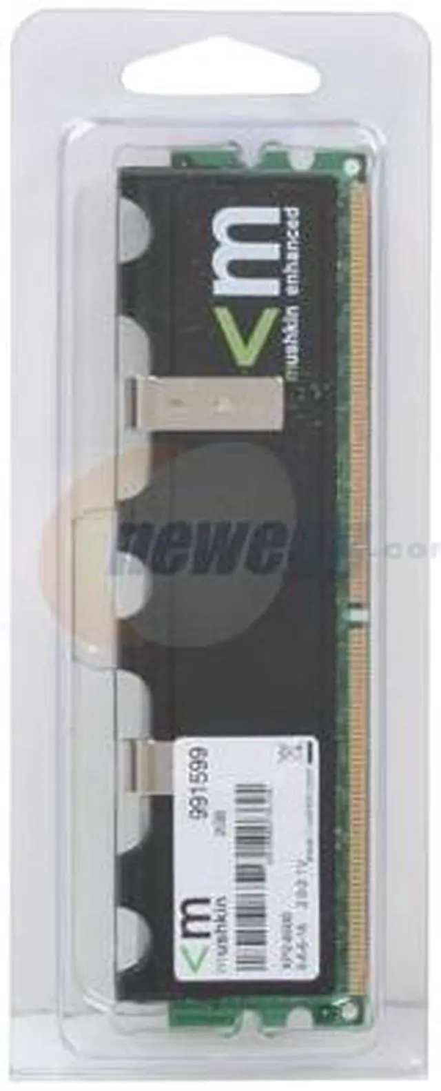 Alt view image 3 of 3 - Mushkin Enhanced Blackline 2GB DDR2 1066 (PC2 8500) Desktop Memory Model 991599