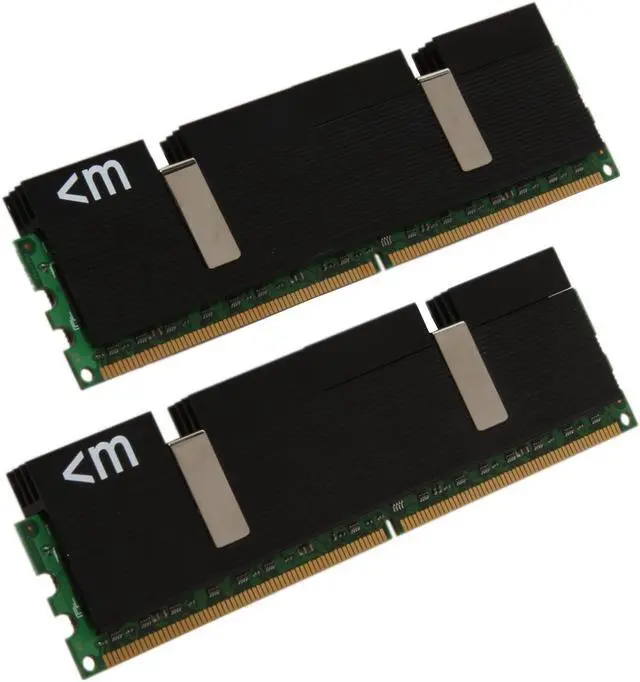 Alt view image 2 of 3 - Mushkin Enhanced Blackline 4GB (2 x 2GB) DDR2 800 (PC2 6400) Dual Channel Kit Desktop Memory Model 996622