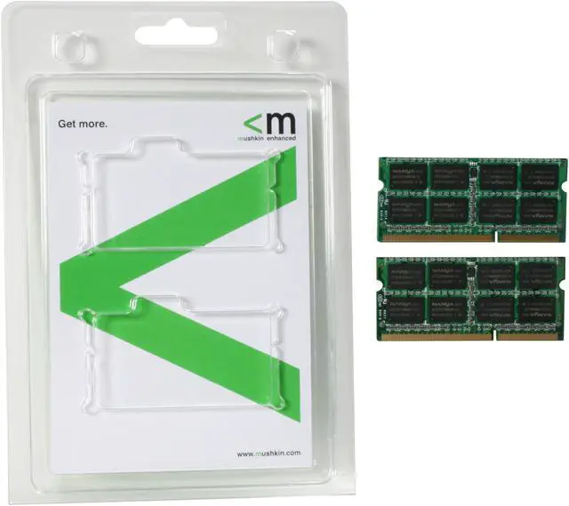 Alt view image 3 of 3 - Mushkin Enhanced 4GB (2 x 2GB) DDR3 1066 (PC3 8500) Dual Channel Kit Memory For Apple Model 976643A