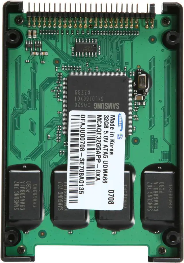 Alt view image 5 of 5 - SAMSUNG 2.5" 32GB PATA Internal Solid State Drive (SSD) MCAQE32G5APP-0XA00 - OEM
