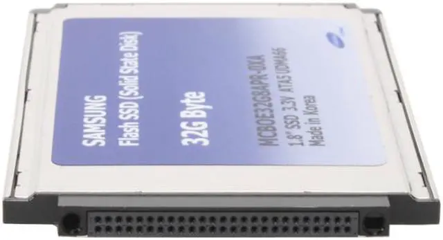 Alt view image 2 of 3 - SAMSUNG 32GB PATA Internal Solid State Drive (SSD) MCBOE32G8APR-0XA00