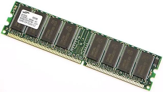 Main image of SAMSUNG 256MB DDR 400 (PC 3200) Desktop Memory Model M368L3223DTM-CC400 - OEM