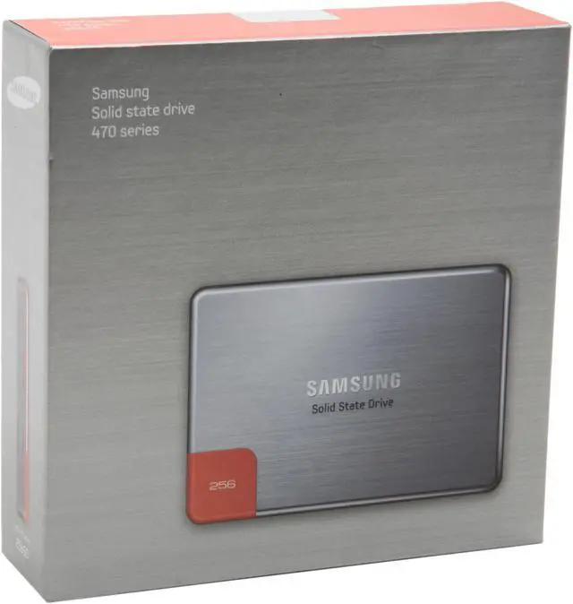 Main image of SAMSUNG 470 Series MZ-5PA256B/AM 2.5" 256GB SATA II MLC Internal Solid State Drive (SSD) w/ Norton Ghost 15