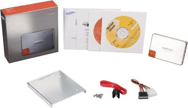 Alt view image 6 of 6 - SAMSUNG 470 Series MZ-5PA064C/AM 2.5" 64GB SATA II MLC Internal Solid State Drive (SSD) w/ Desktop Upgrade Kit and Norton Ghost 15