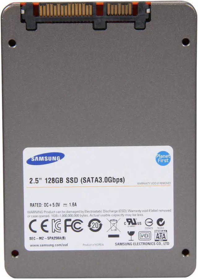 Alt view image 5 of 6 - SAMSUNG 470 Series MZ-5PA128C/AM 2.5" 128GB SATA II MLC Internal Solid State Drive (SSD) w/ Desktop Upgrade Kit and Norton Ghost 15