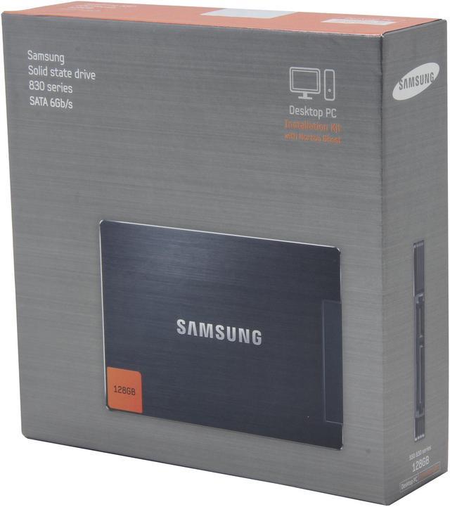 SAMSUNG 830 Series MZ-7PC128D/AM 2.5" 128GB SATA III MLC Internal Solid State Drive (SSD) Desktop Kit - Newegg.com